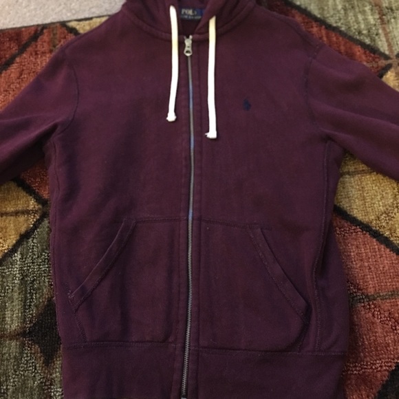 maroon polo hoodie